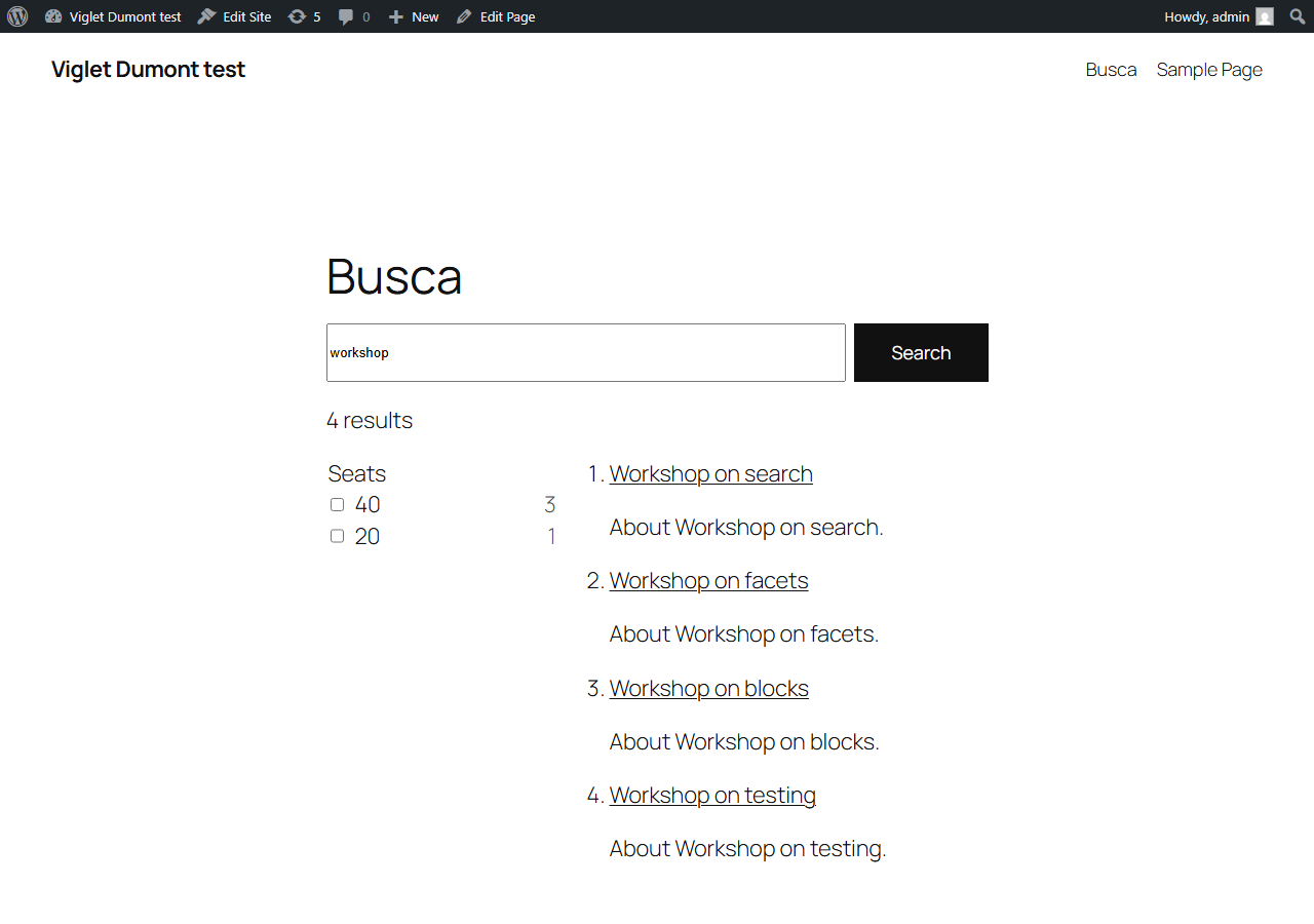 The Turing search block